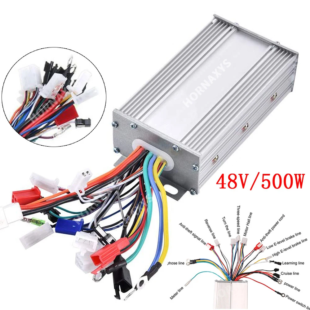 

DC 48V 500W электрический велосипед, бесщеточный Аккумулятор для электрического велосипеда, скутера, аксессуары для электровелосипеда x 80x40 мм