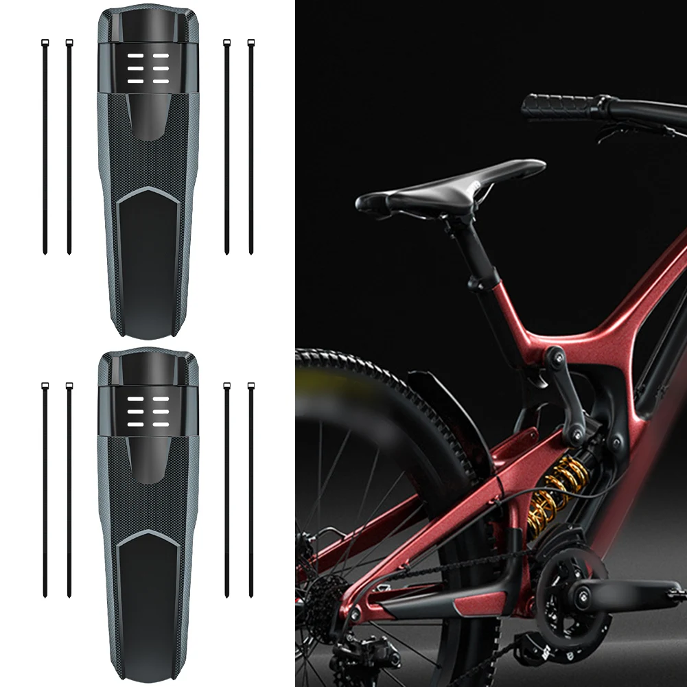 

Wheel Fender Bicycle Fenders 1/2PCS Color Printing Front Rear Tire Wheel Hard Shell Mountain Road Bike High Quality