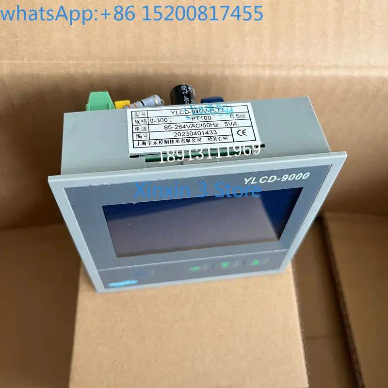 Фото Терморегулятор YLCD-9000, термостат YLCD-940V-P-T1, новый №1