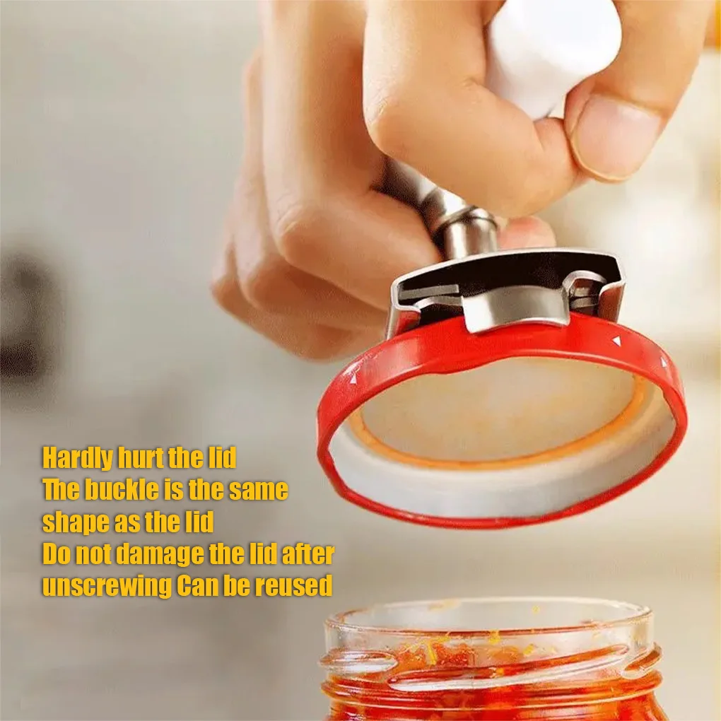 

Stainless Steel Bottle Opener Function Dinner Can Opener Jar Bottle Adjustable Manual Beer Wine Bottle Easy Kitchen Openers Tool