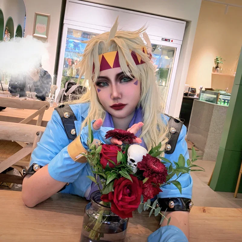 Костюм для косплея Цезарь Антоonio Zeppeli полный комплект женский стиль 110