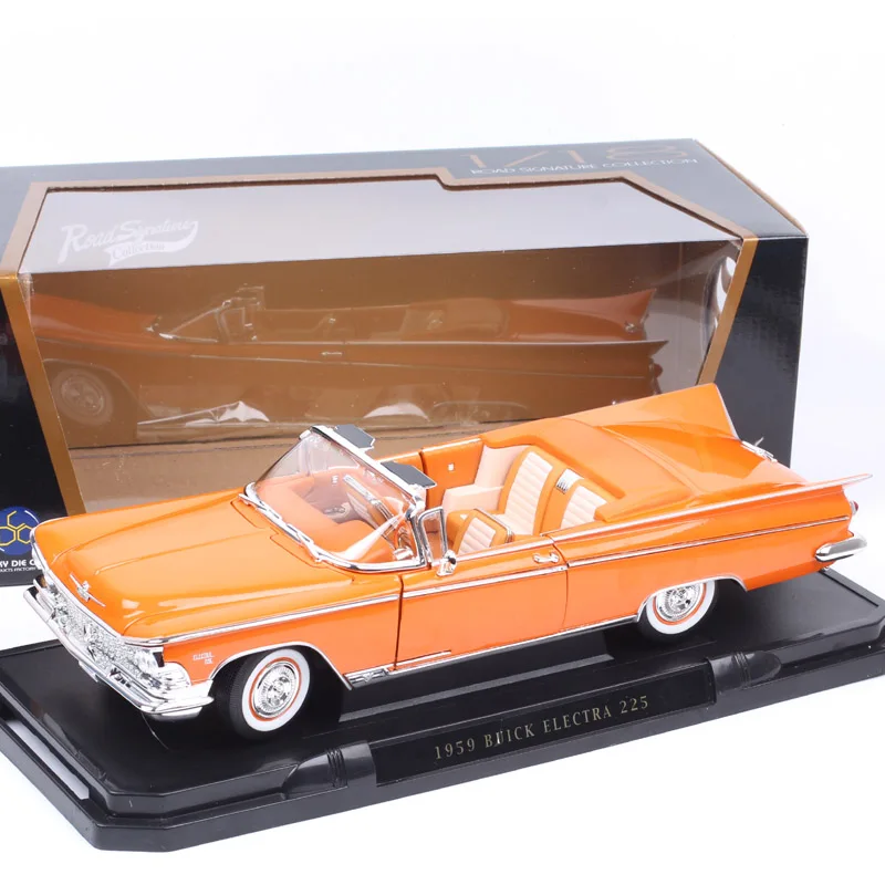 

Diecast 1/18 Scale 1959 Buick ELECTRA 225 Alloy Convertible Classic Car Model Collection Souvenir Display