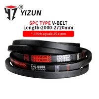 yizun spc type spc20002720mm hard wire rubber drive pitch length girth industrial transmission agricultural machinery v belt