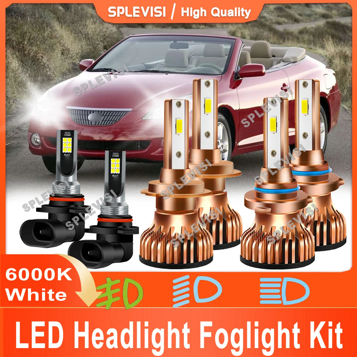 SPLEVISI Led CSP чипы 6000K белая