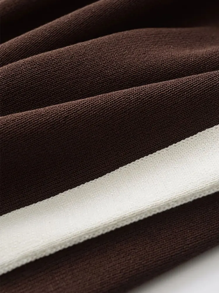 Женские комплекты TRAF однотонные свитшоты и брюки