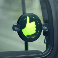 2022 car thumb up light led car window sign thank button light with button car rear window remote control light sign