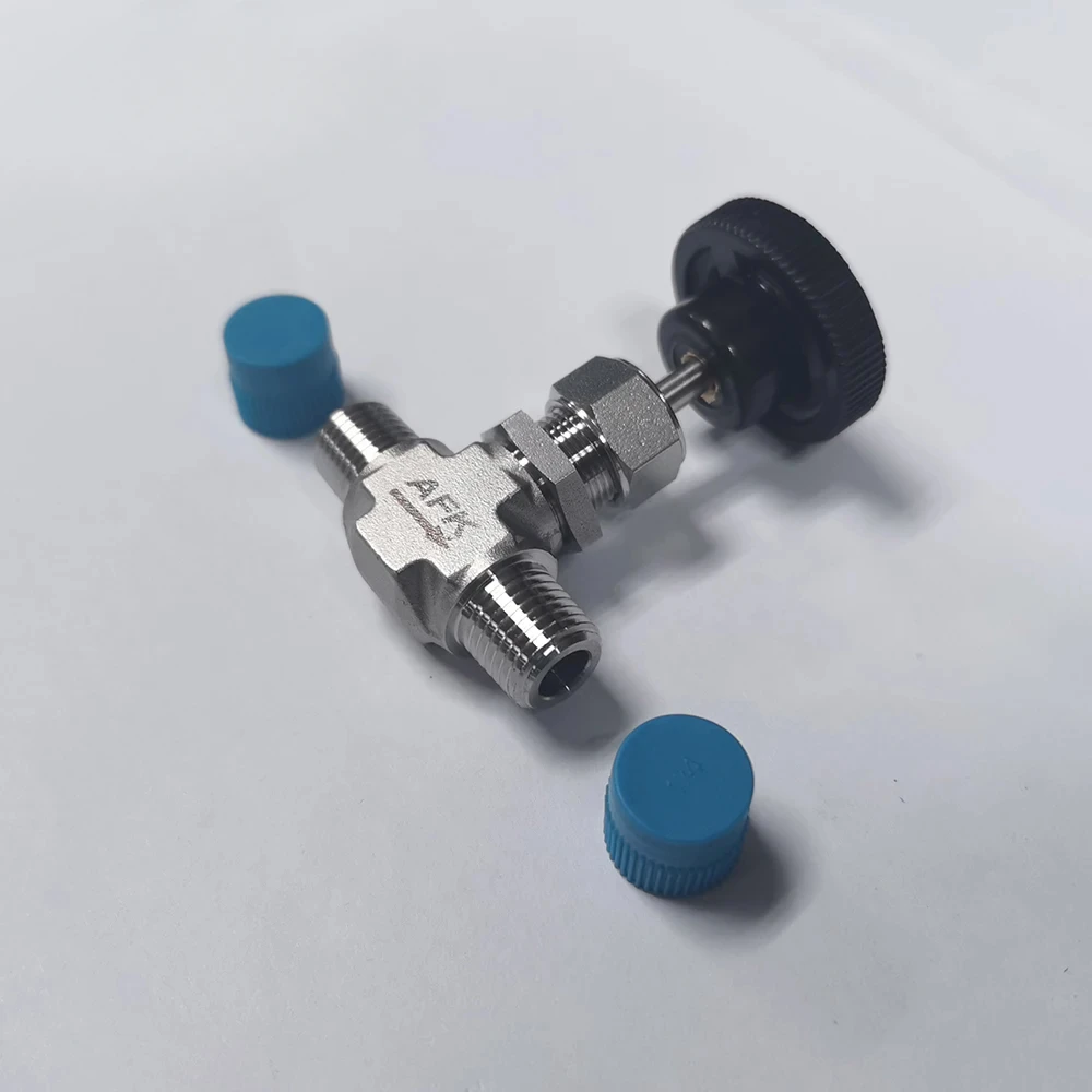 1/8 1/4 3/8 1/2 штекер NPT BSPP 2-ходовой газовый игольчатый клапан Высокорегулируемый