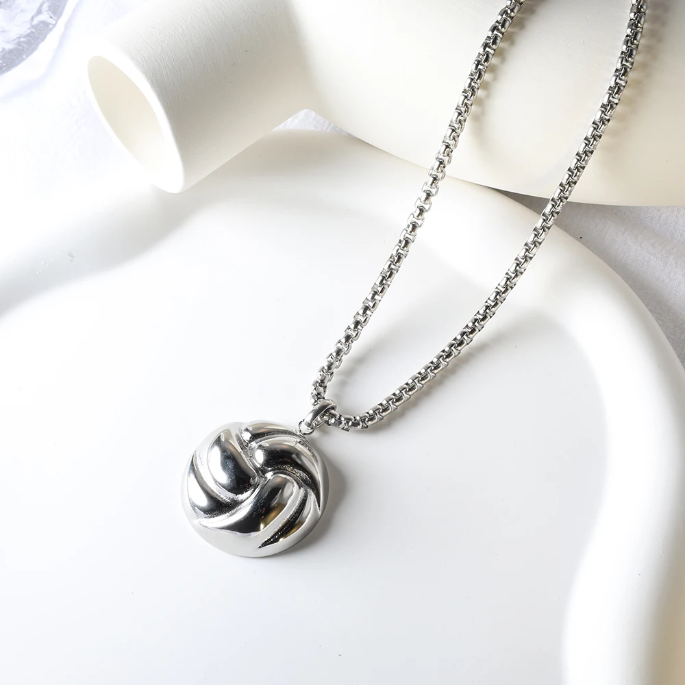 ZMfashion серьги из нержавеющей стали ожерелье ювелирные наборы повседневная жизнь