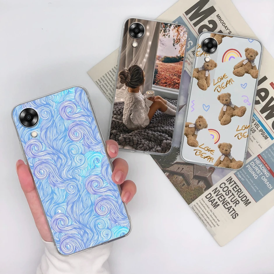 Ультратонкая задняя крышка для телефона Oppo A17k 4G