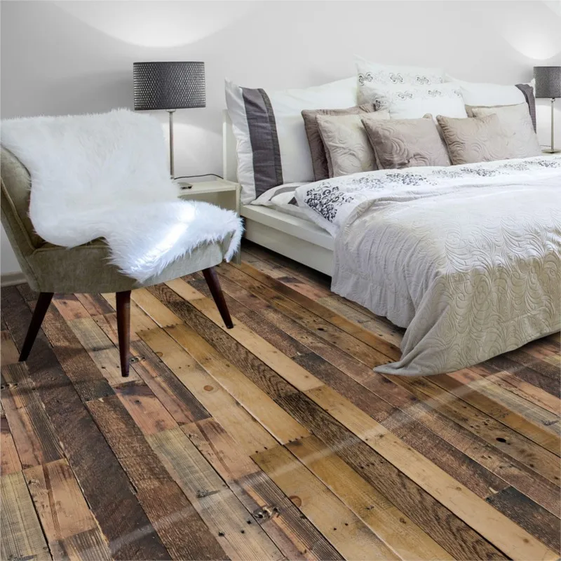 

HD Wood Grain Wall Stickers Self-Adhesive Multi-Functional Home Makeover Stickers