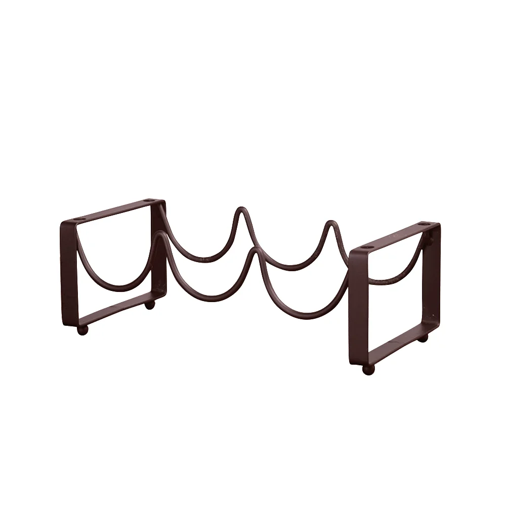 

1Pc Racks Countertop Wire Rack Holder Bottle Holder Vintage Rack Rack Table