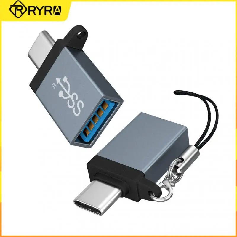 

RYRA Type-C to OTG adapter for Huawei Xiaomi U Disk MacBook high speed data transmission Type-C Male to USB3.0 Female Converter