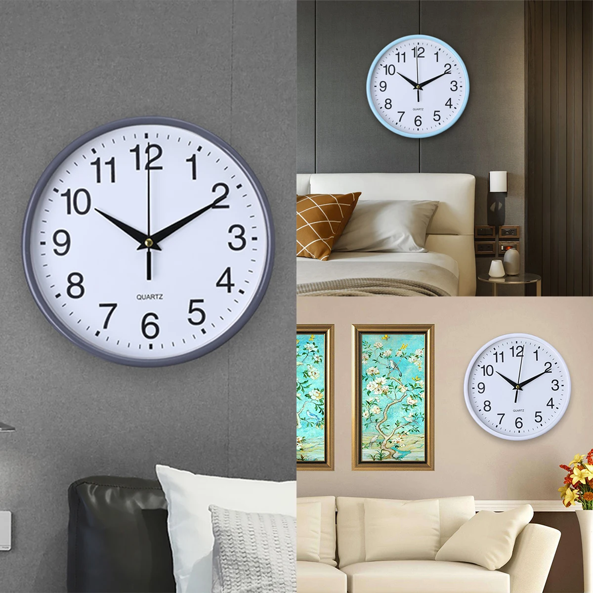 Бытовые гостиные кабинет круглые настенные декоративные часы на присоске