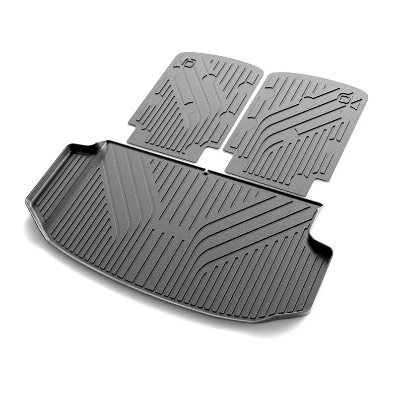 

Автомобильный задний багажник, Φ для Lynk & Co 09 2021 ~ 2026, водонепроницаемые коврики для багажника, Φ, аксессуары для интерьера автомобиля