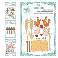 brand new product cowboy add ons farm scenic dies album scrapbook photo diary folders for card making decorations handmade 2022
