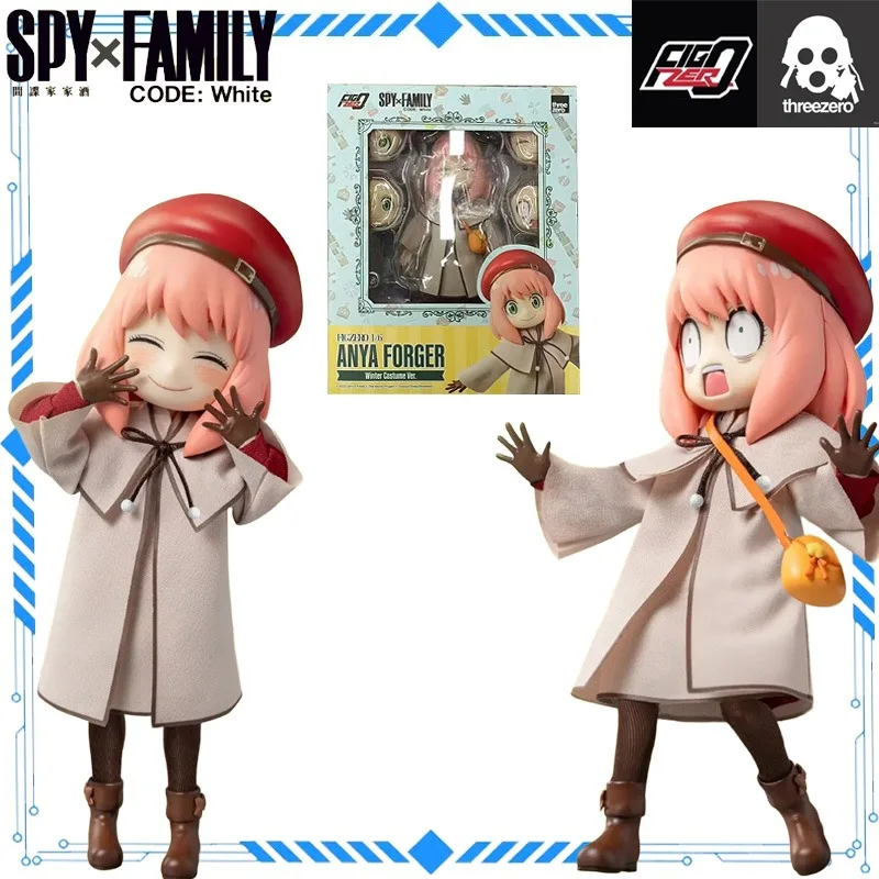 Фото Spot Threezero Original 3Z0781 FigZero Spy House Code: White Ania Fujie Версия зимней одежды/Ania Fujie, подвижная модель игрушки №3