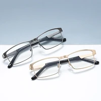 men business reading glasses fashion stainless steel for reader mens presbyopic optical glasses 1 0 1 5 2 0 2 5 3 3 5 4 0