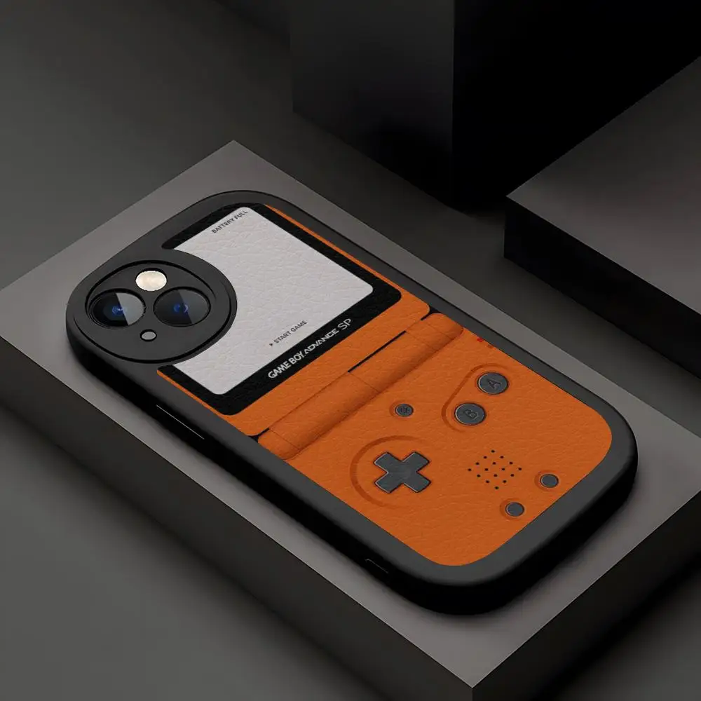 Чехол для телефона Gameboy Boy Game из овечьей кожи Iphone 12 Pro Max 15 14 11 Mini X Xr Xs 8 7 Puls Se