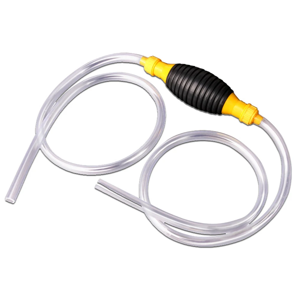 

1M 2M Manual Gas Oil Pump Car Fuel Pump Hand Suction Pipe Pumping Durable For Liquid Petrol Tuning Fuel Gasoline Diesel Pump