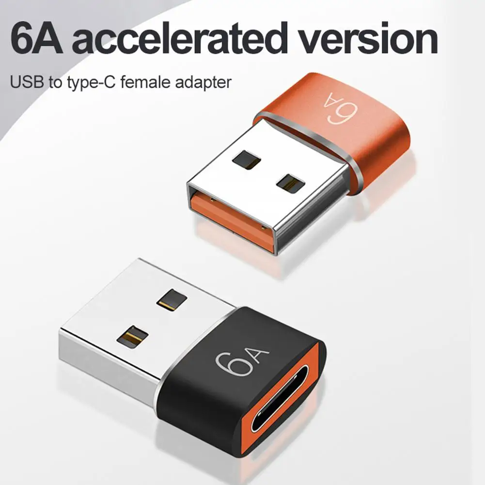 

6A Type C To USB 3.0 OTG Adapter USB C Female To USB Male Converter for MacBook Pro Samsung Xiaomi Huawei USBC OTG Connector