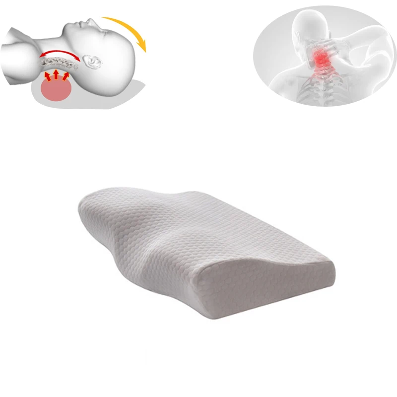 

Memory Foam Bedding Pillow Relax Cervical Orthopedic Sleeping Pillows Neck Health protection Slow Rebound Ergonomic free shippin