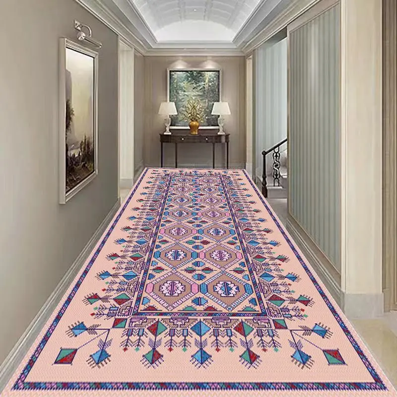

Hallway Corridor Carpet Entry Door Corridor Washable Home Porch Room Decor Bedroom Bedside Bay Balcony Aisle Mat Long Area Rug
