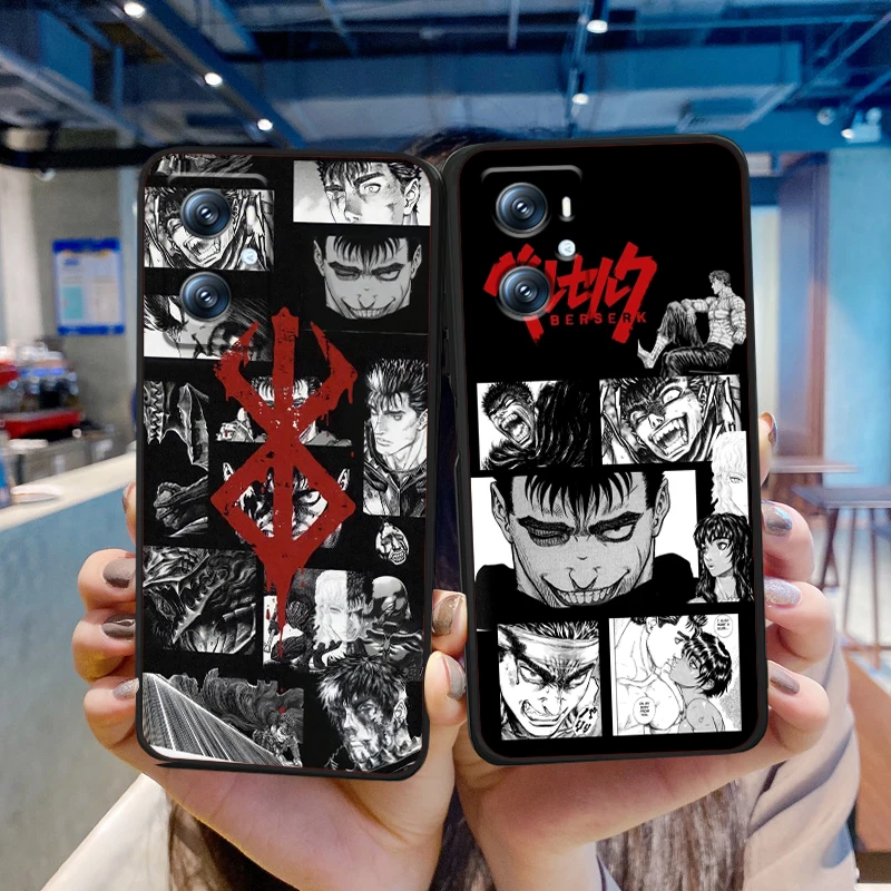 Berserk крутой Аниме Комикс фильм для Xiaomi Redmi 9A 9C 9AT 10C 9 9T 10 12C 13C A3 12 K60 A1 K50 K40