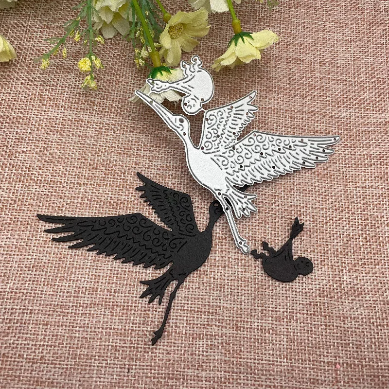 Животные и птицы фон металлические режущие штампы трафареты для сделай сам