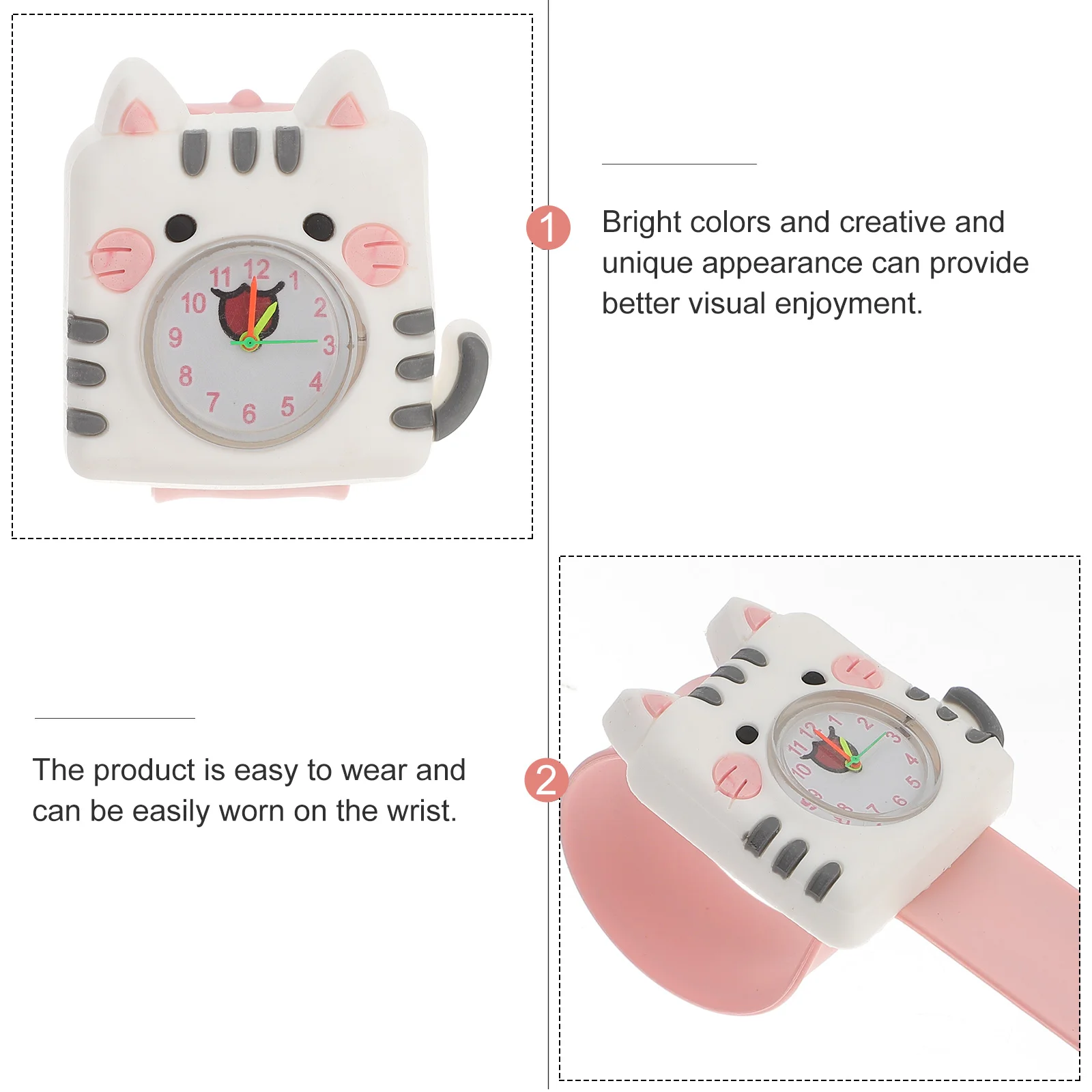 

Watch Girls Kidswatches Slap Ages Bracelets Snap Toddler 12 Digitalgift Kid Wristbandwaterproofchildren 7 10 Cartoonday Potty