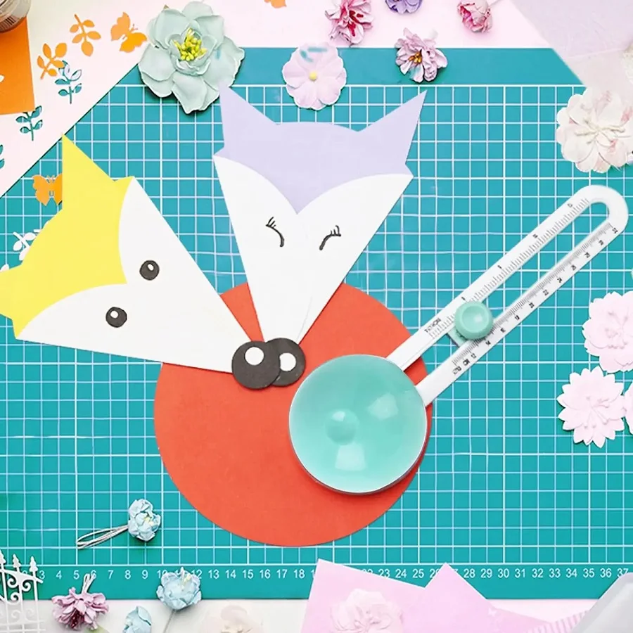 1 шт. круглый резак круговой для бумаги нож своими руками компас режущая кромка