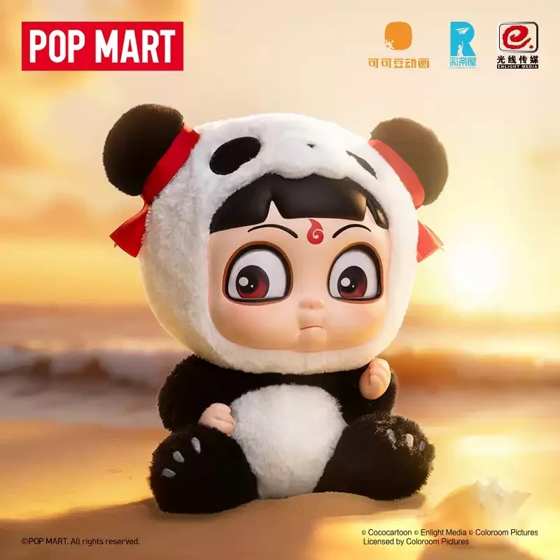 POPMART NeZha2Born Hug Series Panda Nezha виниловая фигурка