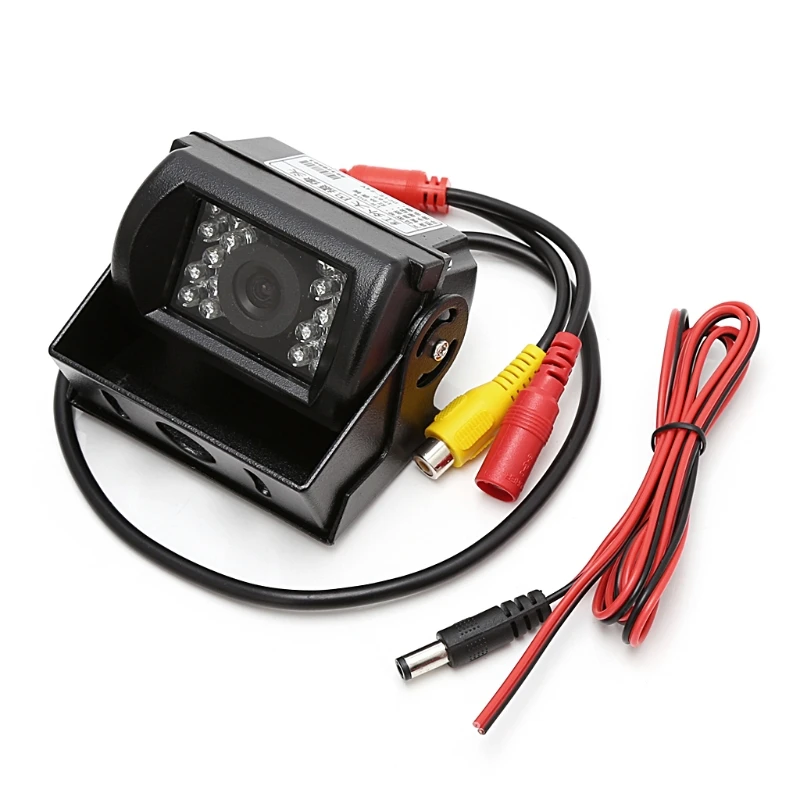 

18 IR LED Car Rearview Camera Night Vision Wide Angle Waterproof Truck Bus