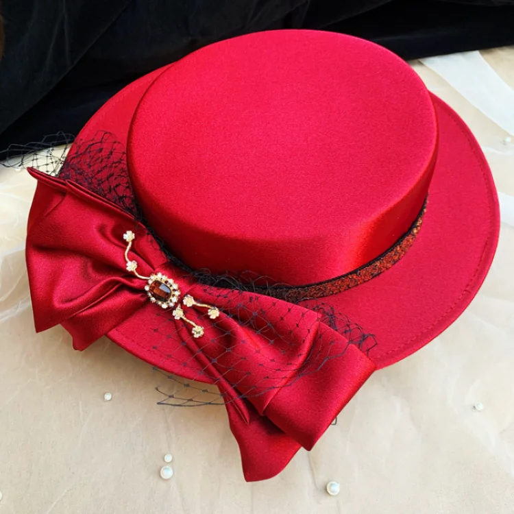 

Sombreros de Sol de Organza para mujer, sombrero de ala ancha con flor grande, elegante, para boda, Iglesia y fiesta,nueva moda