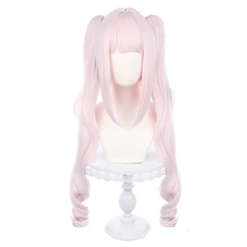 

Алиса Косплей Аниме парик NIKKE богиня фото Розовый Длинные женские синтетические волосы термостойкие Хэллоуин ролевые игры