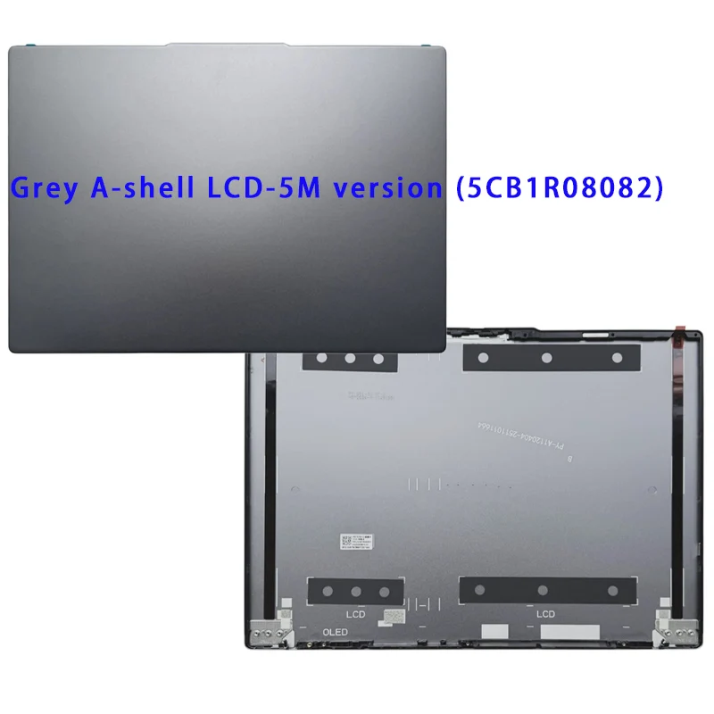 Фото Подходит для IdeaPad Slim 5 16 IRH10R IRH ARP10, модель 2025 года: верхняя крышка, передняя панель, подставка для рук, нижняя часть корпуса, петля, упорная планка. №2