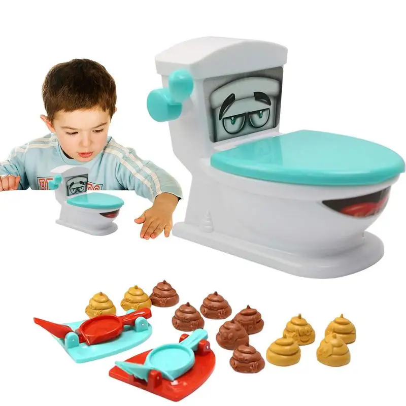 

Игрушка в туалет для уборки, забавная семейная искусственная игрушка для уборки, интерактивные игры для родителей и детей, креативный туалет для уборки, искусственные подарки для детей