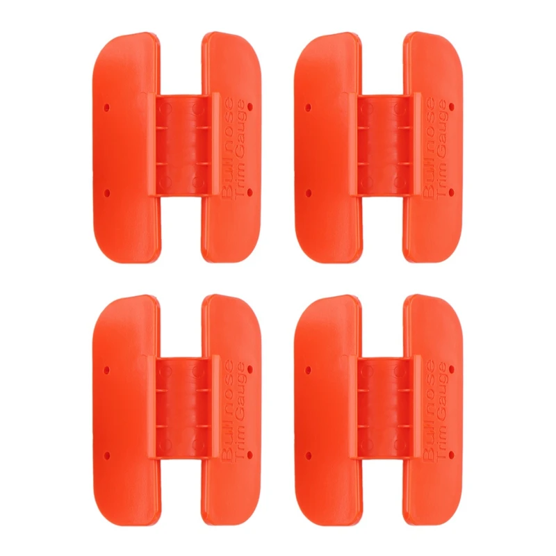 

4-Pack Bullnose Corners Trim Gauge For 10-030 Crown Molding Marking Tools