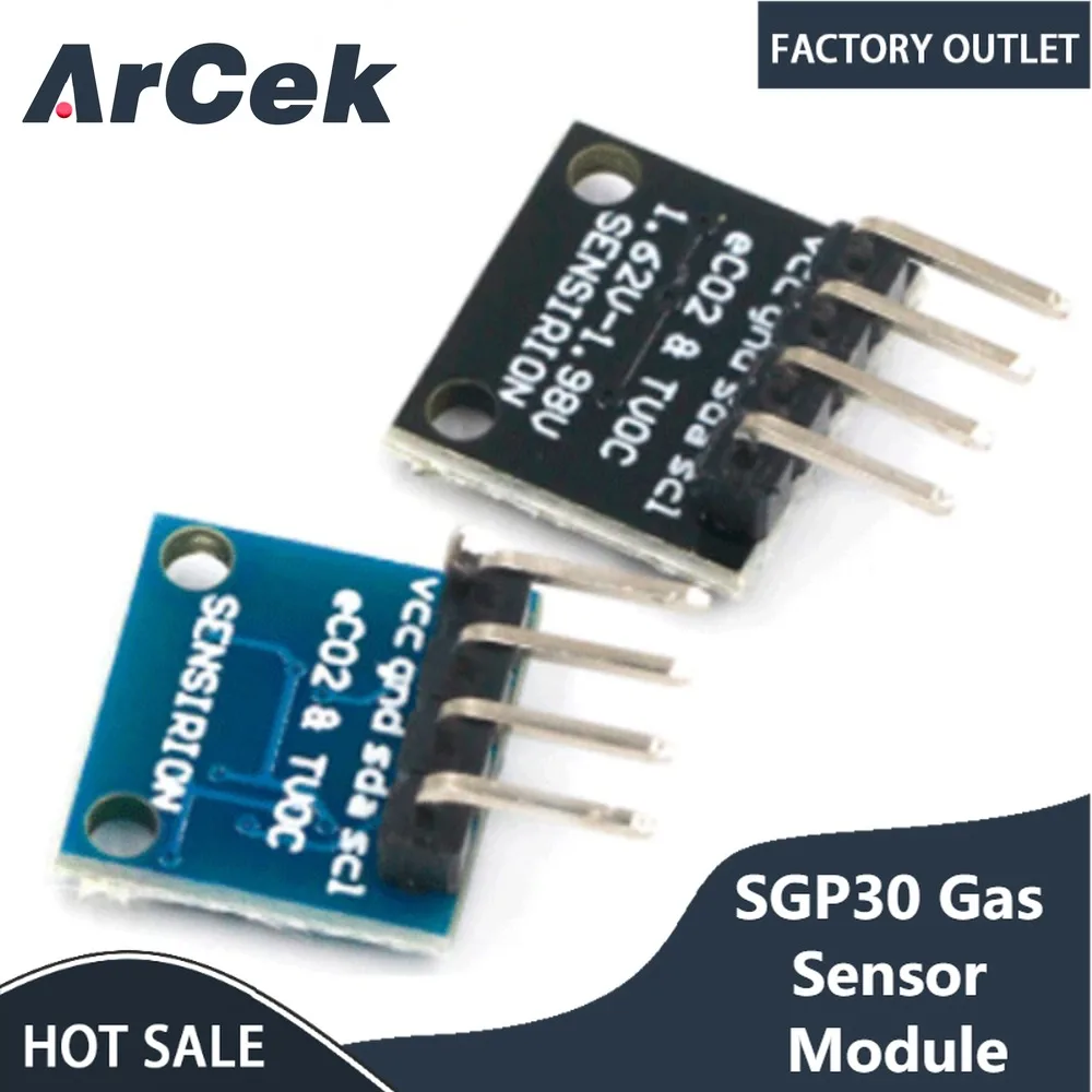 Измерение воздуха в помещении многопиксельный датчик газа SGP30 модуль измерения