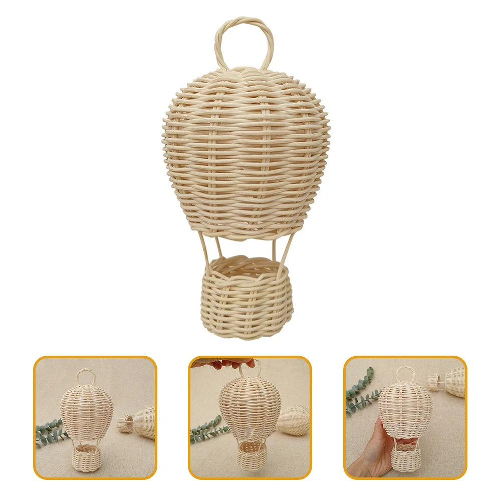 

Lampshade Lampshades Small Rattan Chandelier Hanging Supply Indonesian Wall Hot Air Balloon Baby Retro Decor