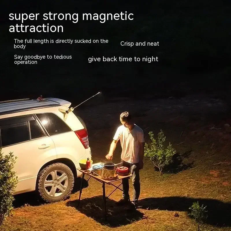 Телескопический фонарь Outask универсальный туристический для кемпинга