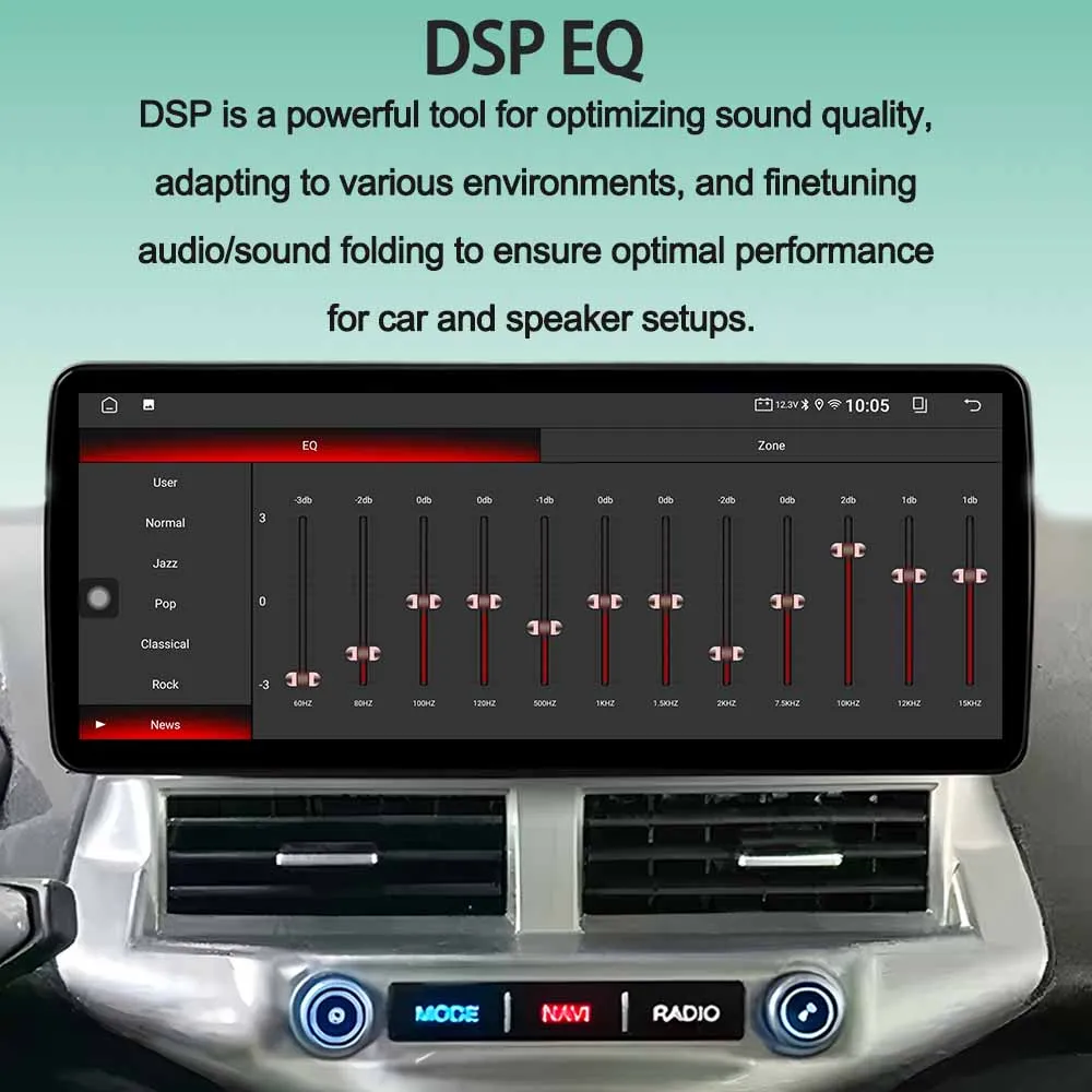 Фото Автомобильный радиоприемник Android 15, для Honda Fit 2014-2020, RHD GPS Carplay, авто, беспроводной стерео, WIFI, навигация, мультимедийный видеоплеер, экран №5