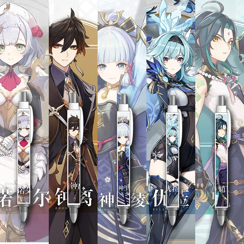 Beelzebul Hu Tao Zhong Li Klee Yae Miko Paimon Популярные периферийные игры автоматический карандаш