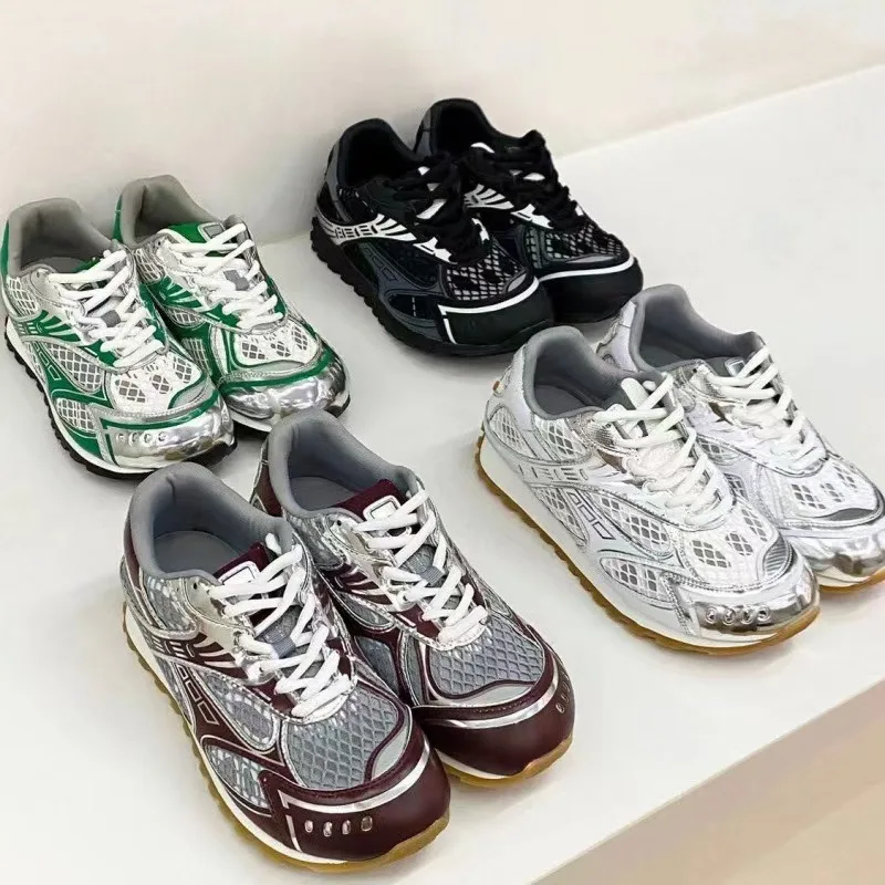 Женские кроссовки The Four Seasons новинка 2025 модная повседневная обувь из натуральной