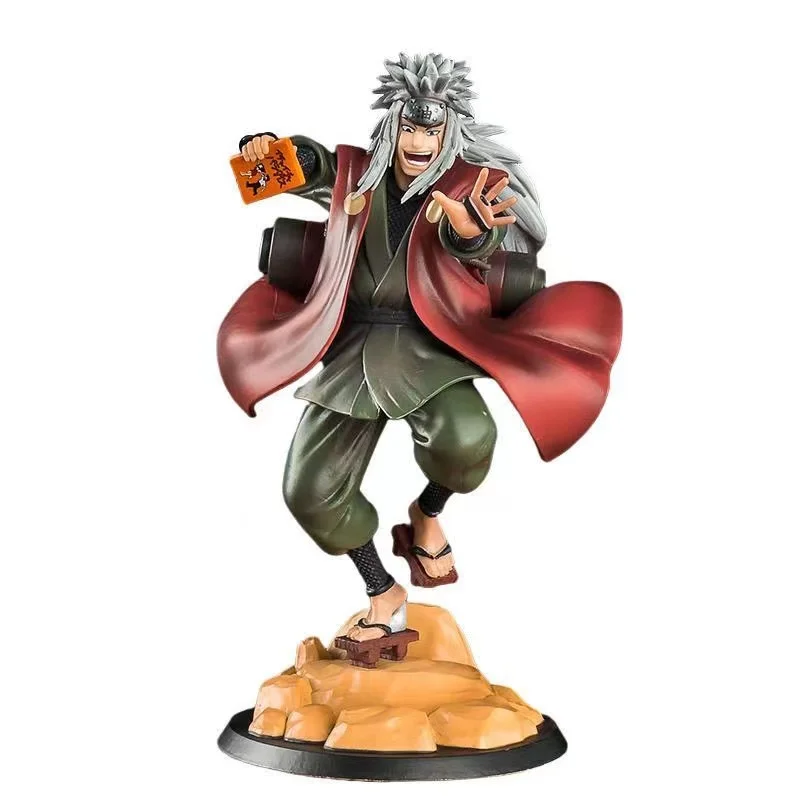 

Naruto 19CM Shippuden Anime Figrue Jiraiya Gama Sennin Statue PVC Action Figures Model Collection Toy for Anime Figurine Figma