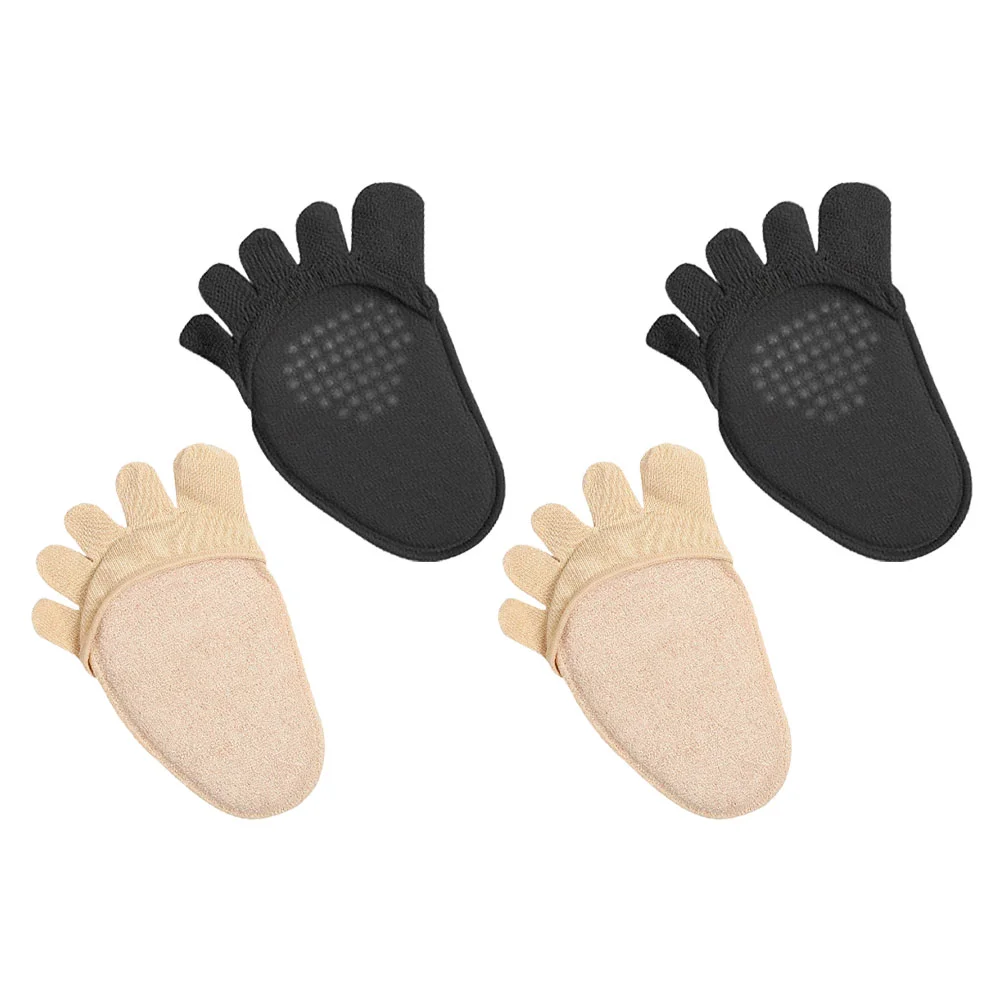 

Socks Toehalf Heel Shoe Inserts Pads Topper Insoleshighinvisible Pad Cushion Summer Forefootnon Palm Skid Cover Foot Finger