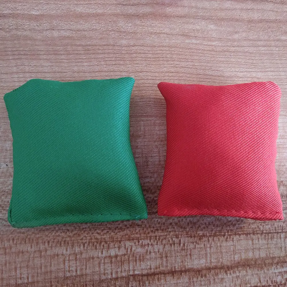 

Sports and Outdoor Activities Sandbags,Children's Play Toy Sandbags Set Of 8—Red+Green