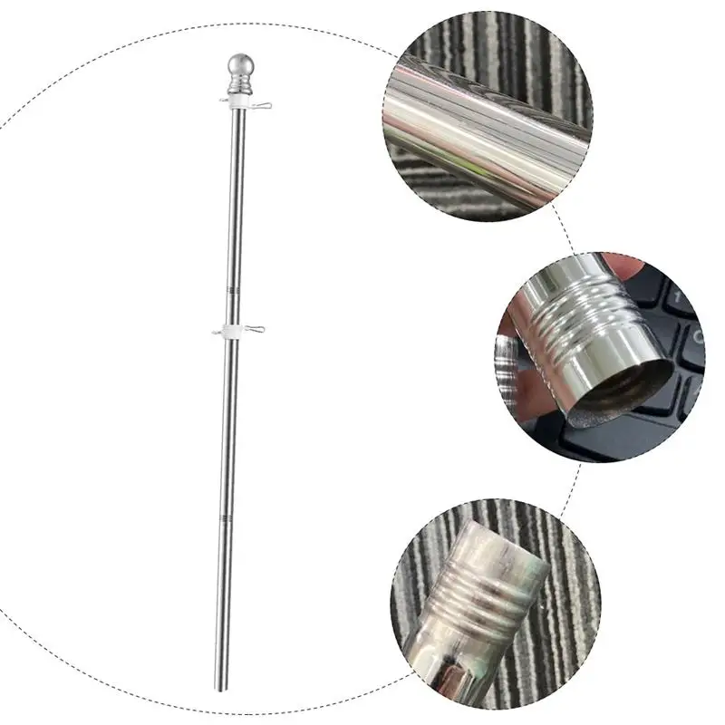 1 шт. держатель для садового флага праздничный флагшток коммерческий настенное