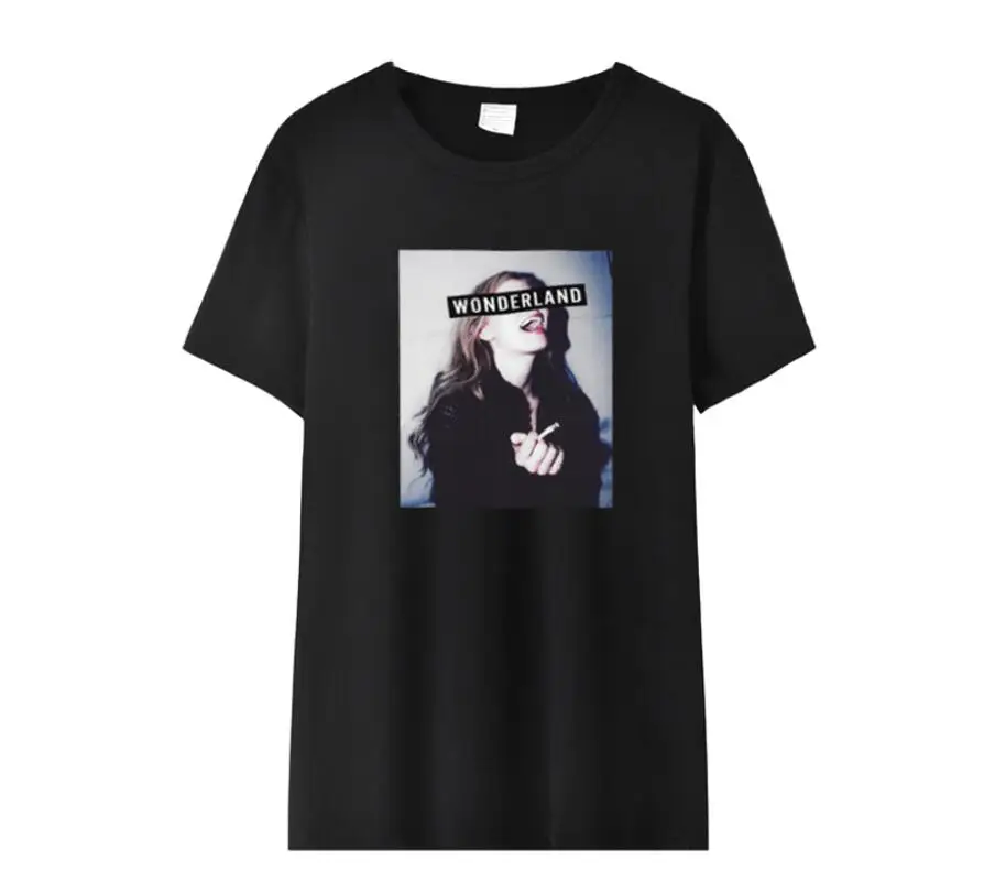 

2023HOT ZNG 2019 New summer Women Short Sleeve T Shirt Casual printing O-Neck t-shirts Female tshirt