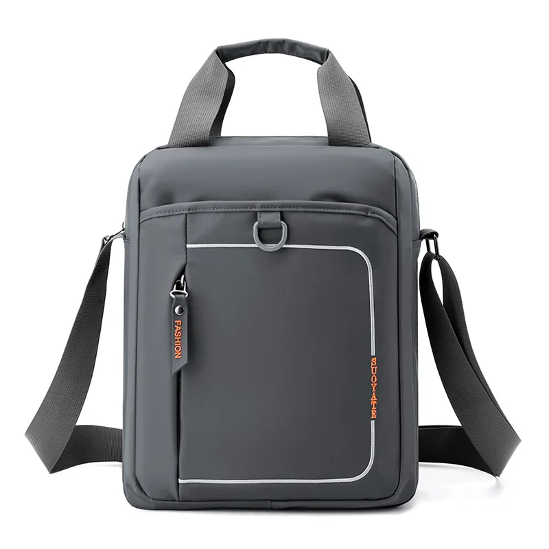 2023 Autumn New Men's Casual Trend Simple Lightweight Nylon Handbag Shoulder Bag