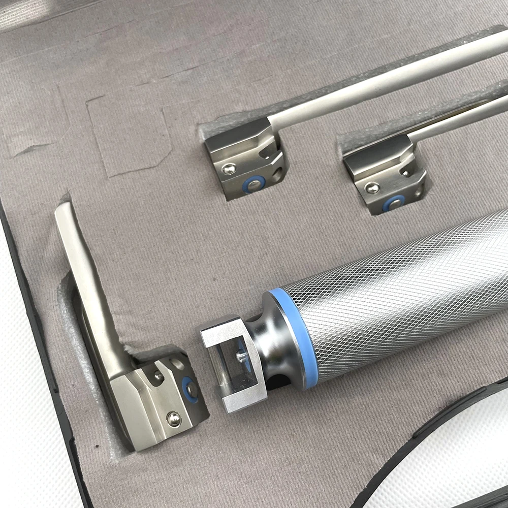 Ларингоскоп для домашних животных из нержавеющей стали правый Открытый три